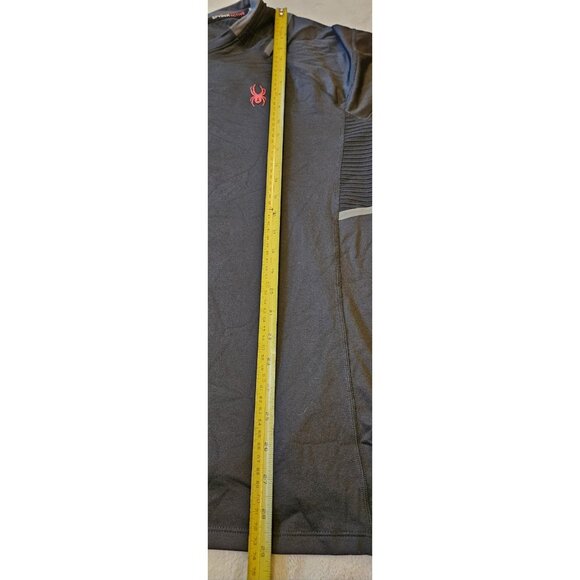 SPYDER ACTIVE Thermal Pullover Long Sleeve SIZE XL Black ProWeb Base Layer - Picture 10 of 11